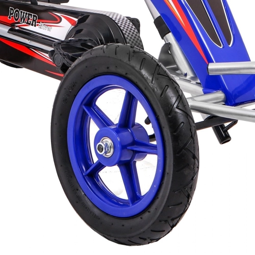 Gokart Na Pedały Full Ahead AIR F8-1 niebieski